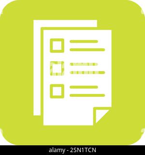Document Vector Icon Design Illustration Stock Vector