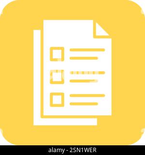 File Vector Icon Design Illustration Stock Vector