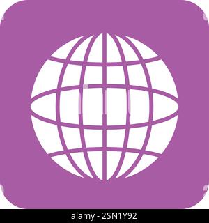 Global Communications Vector Icon Design Illustration Stock Vector