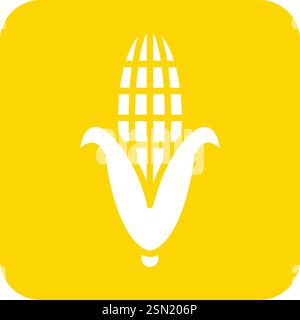 Corn Vector Icon Design Illustration Stock Vector