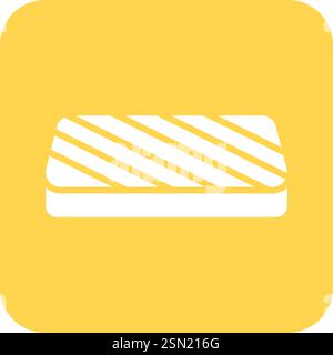 Mattress Vector Icon Design Illustration Stock Vector