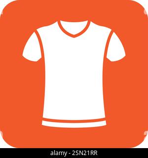 T shirt Vector Icon Design Illustration Stock Vector