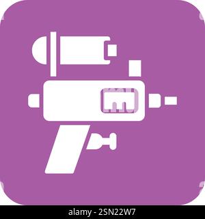 Water gun Vector Icon Design Illustration Stock Vector