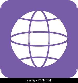 Internet Vector Icon Design Illustration Stock Vector