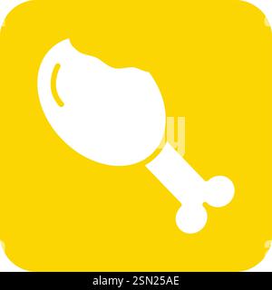 Leg piece Vector Icon Design Illustration Stock Vector
