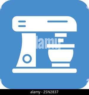 Mixer Vector Icon Design Illustration Stock Vector