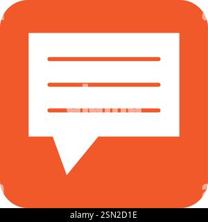 Comment Vector Icon Design Illustration Stock Vector