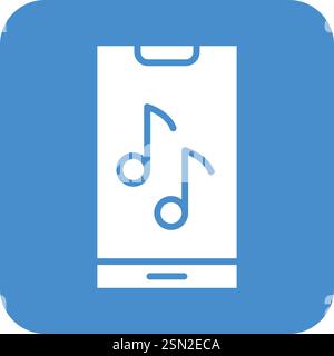 Music Vector Icon Design Illustration Stock Vector