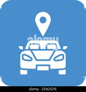 Car Vector Icon Design Illustration Stock Vector