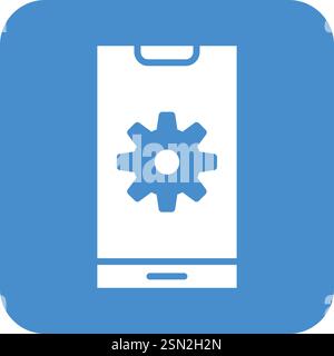 Setting Vector Icon Design Illustration Stock Vector