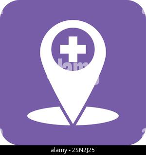 Add location Vector Icon Design Illustration Stock Vector