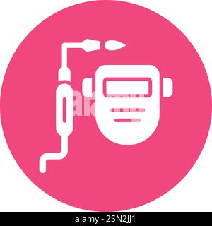 Weld Vector Icon Design Illustration Stock Vector