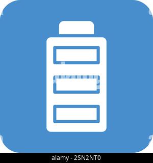 Battery Vector Icon Design Illustration Stock Vector
