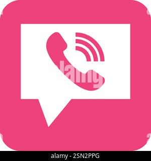 Contact us Vector Icon Design Illustration Stock Vector