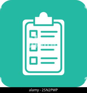 Clipboard Vector Icon Design Illustration Stock Vector