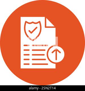 Upload Vector Icon Design Illustration Stock Vector