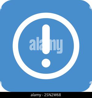 Warning Vector Icon Design Illustration Stock Vector