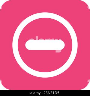 No entry Vector Icon Design Illustration Stock Vector