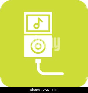 Music Vector Icon Design Illustration Stock Vector