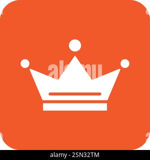Crown Vector Icon Design Illustration Stock Vector