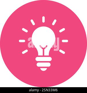 Bulb Vector Icon Design Illustration Stock Vector