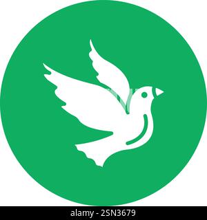 Bird Vector Icon Design Illustration Stock Vector