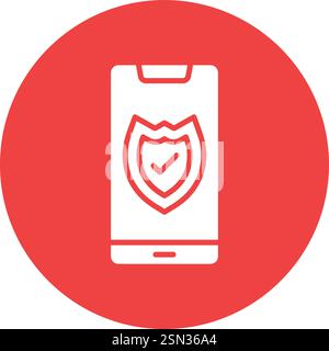 Smartphone Vector Icon Design Illustration Stock Vector