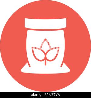 Fertilizer Vector Icon Design Illustration Stock Vector