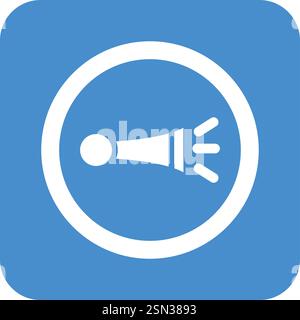 Horn Vector Icon Design Illustration Stock Vector