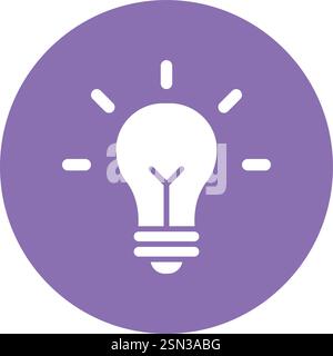 Idea Vector Icon Design Illustration Stock Vector