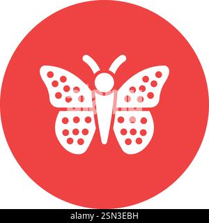 Butterfly Vector Icon Design Illustration Stock Vector