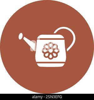 Watering can Vector Icon Design Illustration Stock Vector
