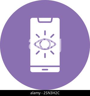 Vision Vector Icon Design Illustration Stock Vector