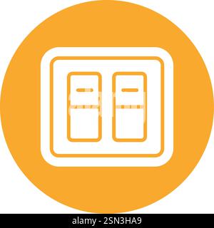 Switch Vector Icon Design Illustration Stock Vector