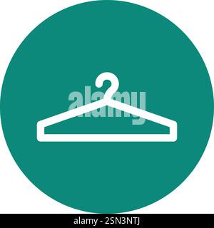 Hanger Vector Icon Design Illustration Stock Vector