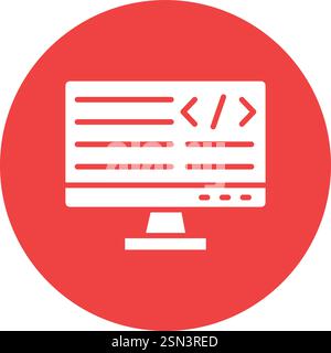 Programing Vector Icon Design Illustration Stock Vector