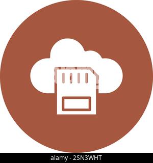 Sd card Vector Icon Design Illustration Stock Vector