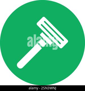 Razor Vector Icon Design Illustration Stock Vector