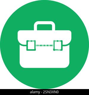 Briefcase Vector Icon Design Illustration Stock Vector