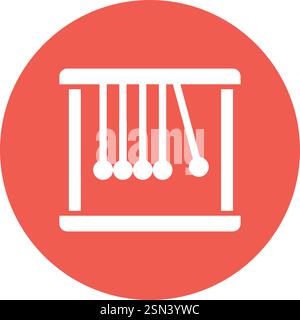Pendulum Vector Icon Design Illustration Stock Vector