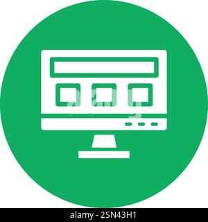 Ui design Vector Icon Design Illustration Stock Vector