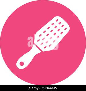 Hair brush Vector Icon Design Illustration Stock Vector
