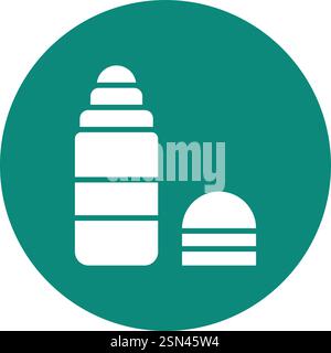 Roll on Vector Icon Design Illustration Stock Vector