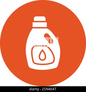 Detergent Vector Icon Design Illustration Stock Vector
