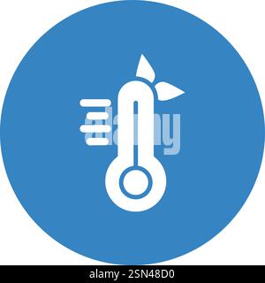 Thermometer Vector Icon Design Illustration Stock Vector
