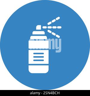 Paint spray Vector Icon Design Illustration Stock Vector