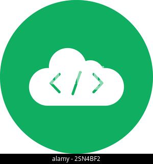 Coding Vector Icon Design Illustration Stock Vector