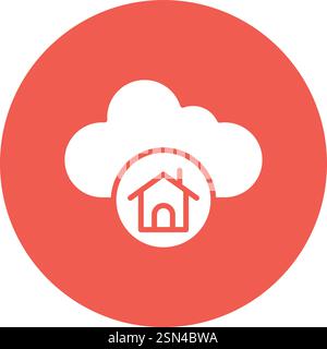 Smart house Vector Icon Design Illustration Stock Vector