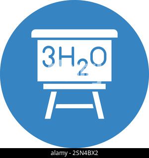 Formula Vector Icon Design Illustration Stock Vector