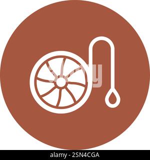 yoyo Vector Icon Design Illustration Stock Vector